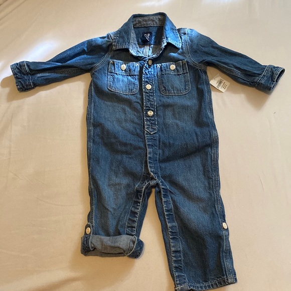 GAP Denim Jumpsuit - Picture 2 of 6